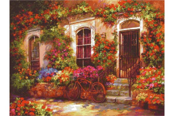 Cross Stitch Patterns PDF Dream Home 80
