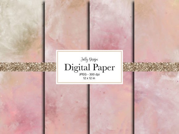 Exploring the Versatility of Dreamy Soft Pink Paint Digital Paper