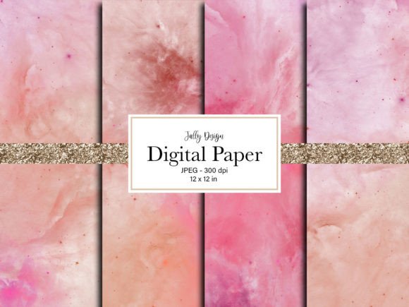 Exploring the Versatility of Sweet Pink Abstract Art Digital Paper