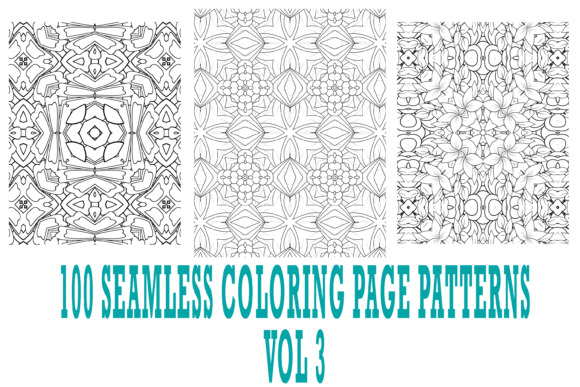 Seamless Coloring Patterns Vol 3