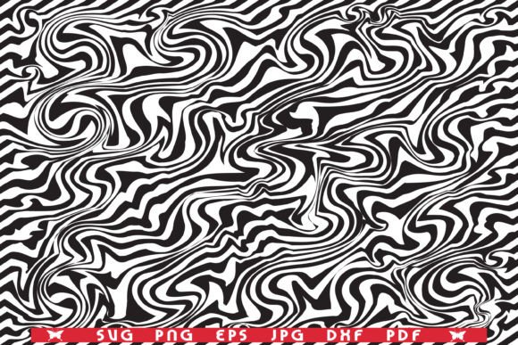 SVG Black Swirl Waves Seamless Pattern: A Versatile Tool for Design and Crafting